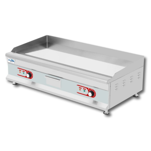 Ηλεκτρικό πλατώ χρωμίου με λεία επιφάνεια EG 820D