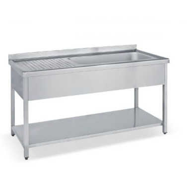 Λάντζα ανοιχτή 180x70x85 με 1 γούρνα 96x51x35