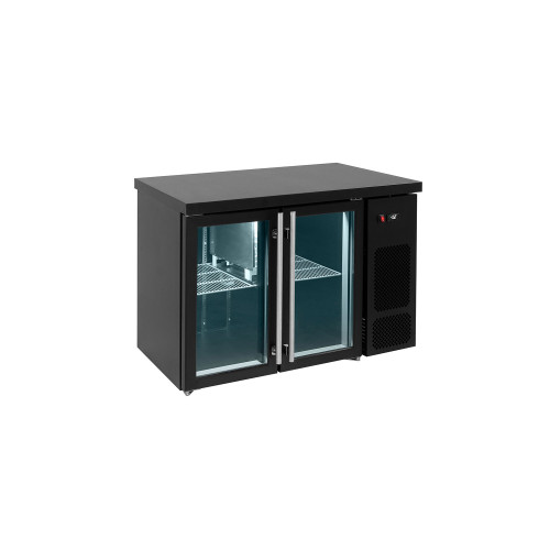 Ψυγείο μπαρ για μπουκάλια με 2 πόρτες τζαμιού