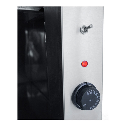 Θερμαινόμενη βιτρίνα επιδαπέδια μήκος 140