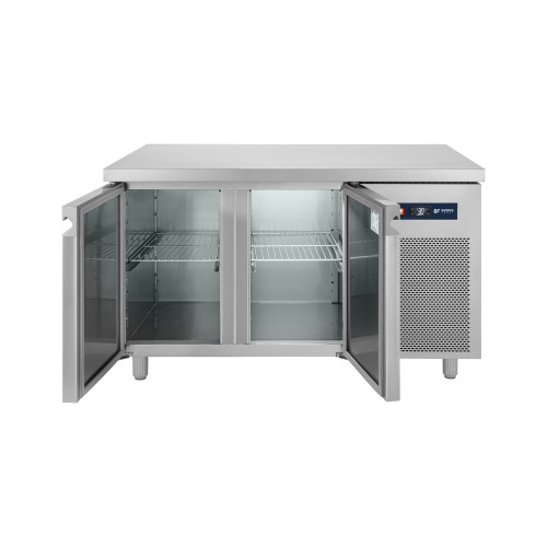 Ψυγείο πάγκος συντήρηση με 2 πόρτες GN πλάτος 60εκ