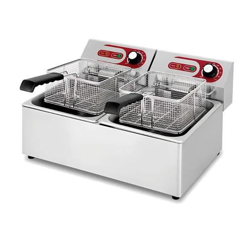 Ηλεκτρική Φριτέζα διπλή EF 11L 2