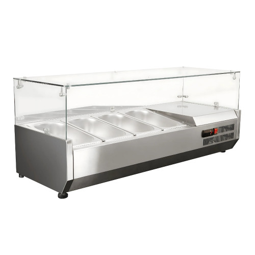 Dynamic GN 1130SB - Salad Bar - 4 Θέσεων Ψυχόμενη