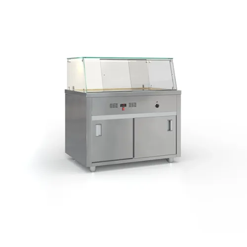 Επιδαπέδιο Bain-Marie με χωρητικότητα 6 GN DOBROS