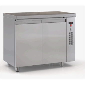 Ψυγείο πάγκος συντήρηση με 2 πόρτες -χωρίς μηχανή- DOBROS 