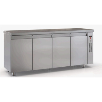 Ψυγείο πάγκος συντήρηση με 4 πόρτες -χωρίς μηχανή- DOBROS 