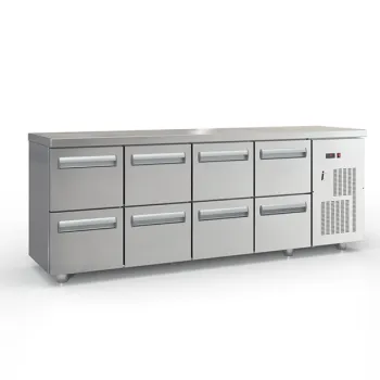 Ψυγείο πάγκος συντήρηση με 8 συρτάρια DOBROS