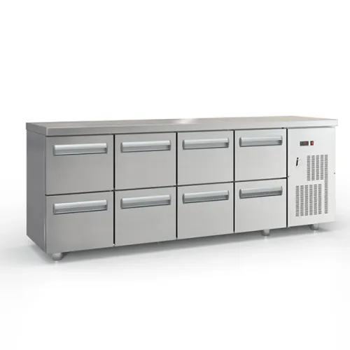 Ψυγείο πάγκος συντήρηση με 8 συρτάρια DOBROS