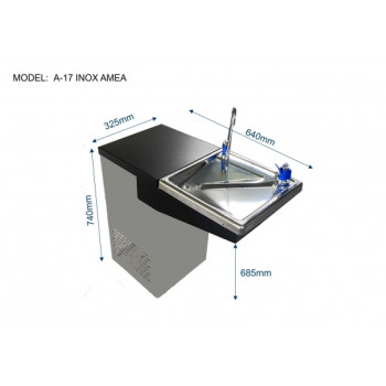 Ψύκτης Νερού Επιτοίχιος FRESH A-17