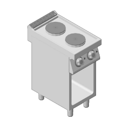 Κουζίνα Ηλεκτρική Επιτραπέζια με 2 Εστίες GICO Ιταλίας