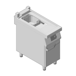 Φριτέζα Ηλεκτρική Μονή Επιδαπέδια 12Lt GICO Ιταλίας