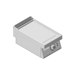 Πλατώ Ηλεκτρικό Μονό Επιτραπέζιο με Λεία Επιφάνεια 40cm GICO Ιταλίας