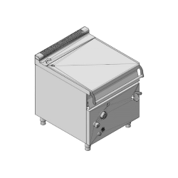 Ανατρεπόμενο Τηγάνι Αερίου Αυτόματο Επιδαπέδιο 50Lt GICO Ιταλίας