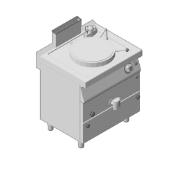 Ανατρεπόμενο Τηγάνι Ηλεκτρικό Αυτόματο Επιδαπέδιο 150Lt GICO Ιταλίας