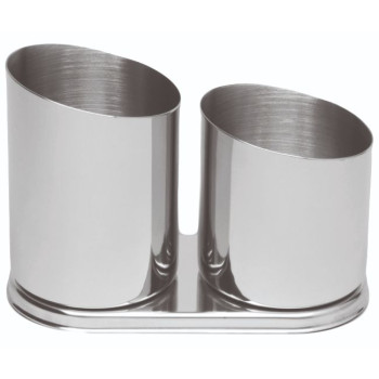 ΘΗΚΗ ΓΙΑ ΚΑΛΑΜΑΚΙΑ ΙΝΟΧ 2 ΘΕΣΕΩΝ