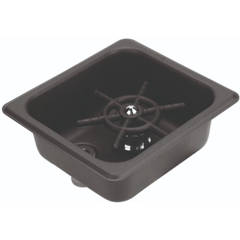 RINSER ΧΩΝΕΥΤΟ GN 1/6 ΙΝΟΧ ΜΑΥΡΟ