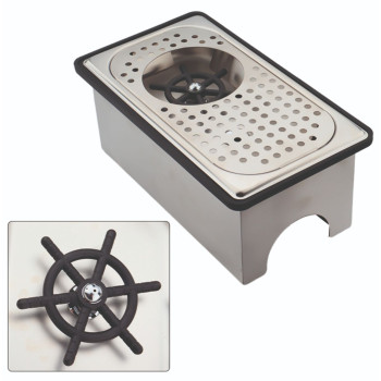 RINSER GN 1/3 ΙΝΟΧ ΜΕ ΣΧΑΡΑ ΚΑΙ ΒΑΣΗ