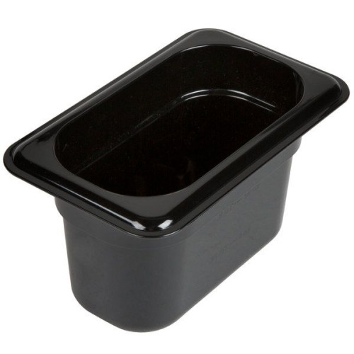 ΛΕΚΑΝΗ GASTRO 1/9 10CM POLYCARBONATE ΜΑΥΡΗ