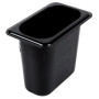 ΛΕΚΑΝΗ GASTRO 1/9 15CM POLYCARBONATE ΜΑΥΡΗ