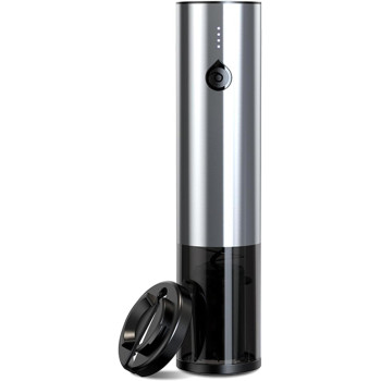 ΑΝΟΙΧΤΗΡΙ ΗΛΕΚΤΡΙΚΟ ΙΝΟΧ ΜΑΥΡΟ ΕΠΑΝΑΦΟΡΤΙΖΟΜΕΝΟ USB-C 23x5 CM