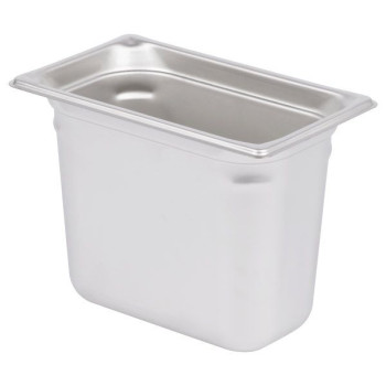 ΛΕΚΑΝΗ GASTRO 1/4 20 CM ΒΑΘΟΣ INOX