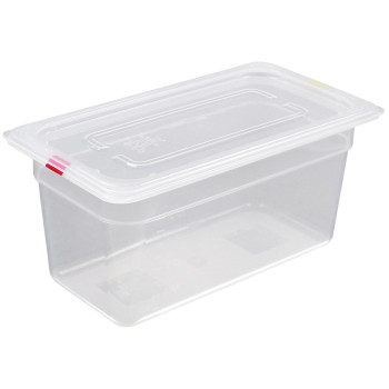 ΔΟΧΕΙΟ ΦΑΓΗΤΟΥ ΑΕΡΟΣΤΕΓΕΣ PP GN 1/4 ΒΑΘΟΣ 15CM 4,3LT