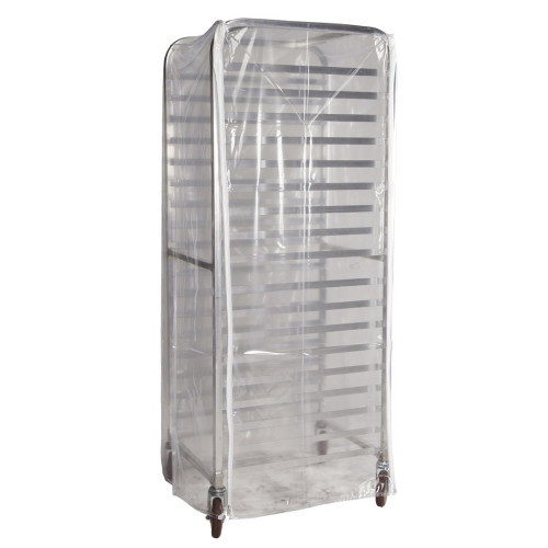 ΚΑΛΥΜΑ PVC ΓΙΑ ΤΡΟΛΕΙ GN 1/1 ΜΕ ΦΕΡΜΟΥΑΡ 173x38x55CM