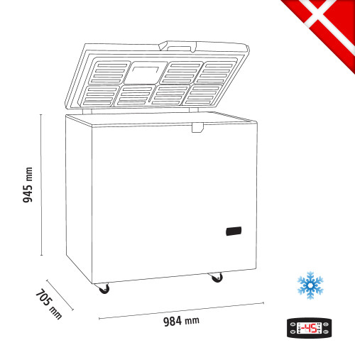 Καταψύκτης εργαστηρίου εώς -45°C