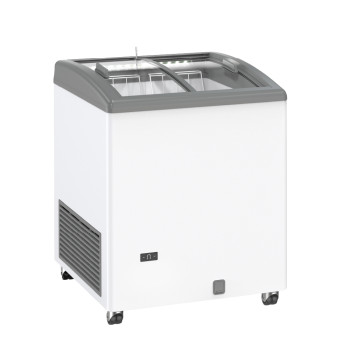 Καταψύκτης με κουρμπαριστά συρόμενα κρύσταλλα