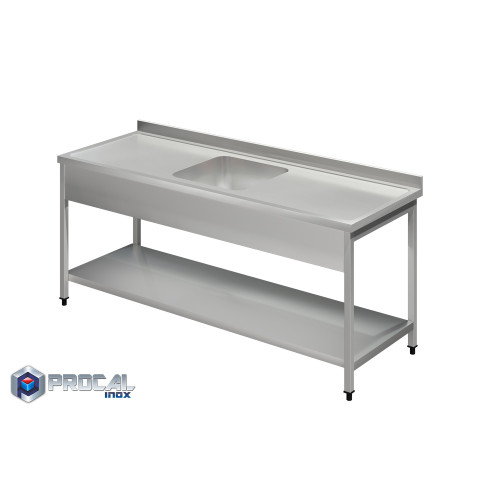 Λάντζα ανοιχτή με 1 γούρνα50x50x30|140X70X86