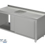 Λάντζα κλειστή με 1 γούρνα 40x40x25|140X70X86