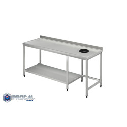 Waste disposal table