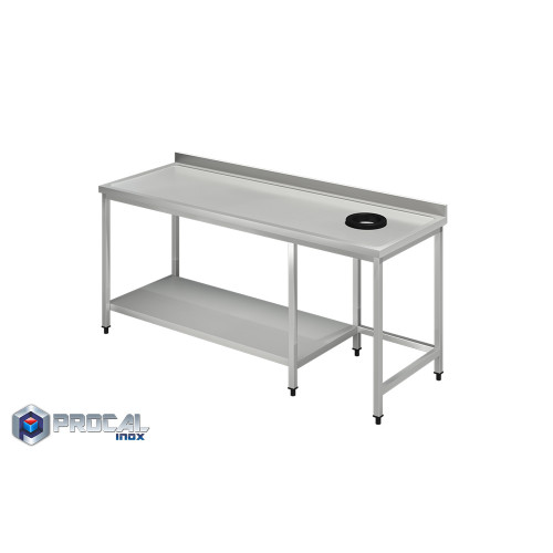 Παγκος εργασίας ακαθάρτων 200x70x86|200X70X86