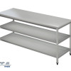 Workbench with intermediate shelf 140x70x86|140X70X86