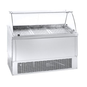 Ψυγείο-Αποθήκη ψαριών με ψυκτικό μηχάνημα  PS GN 134KG