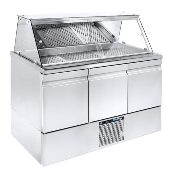 Ψυγείο-Αποθήκη ψαριών με ψυκτικό μηχάνημα PS GN 134KT