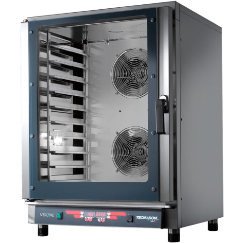 Ηλεκτρικός φούρνος 10ταψιών GN 1/1 ή 60x40 Tecnodom