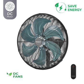 Ανεμιστήρας Επιτοίχιος DC χαμηλής κατανάλωσης Telemax FW50-DC20AR