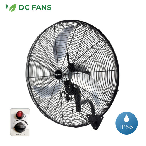 Ανεμιστήρας Επιτοίχιος  DC ΑΔΙΑΒΡΟΧΟΣ Telemax MFJ-W65 WaterProof