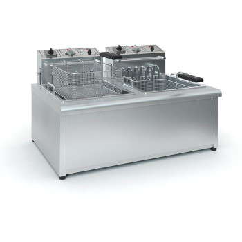 Φριτέζα διπλή Φ1000 380V - 2x5100W