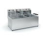 Φριτέζα Τριπλή Φ1005 2x3-4 Λίτρα & 1x5-7 Λίτρα  