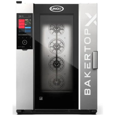 Φούρνος ηλεκτρικός UNOX με ethernet 10 θέσεων 60x40 BAKERTOP-X™ Digital.ID™
