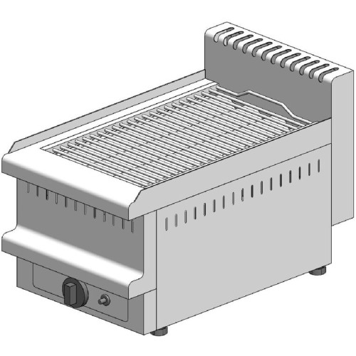Γκριλ αερίου G190 επιτραπέζιο VISVARDIS