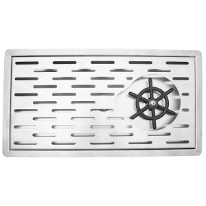 Rinser χωνευτό με σχάρα Inox - Image 4