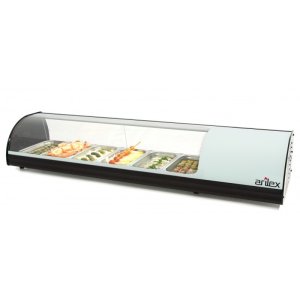 Ψυγείο Βιτρίνα Συντήρησης SUSHI για 6-8 Λεκανάκια GN 1/3 - Image 5