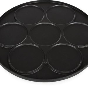 Κρεπιέρα - Μηχανή Pancake Ηλεκτρική 2n1 1500W 33cm Γκρι - Image 4